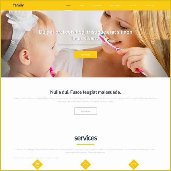 Free Family Website Templates Download Of 28 Family Website themes & Templates