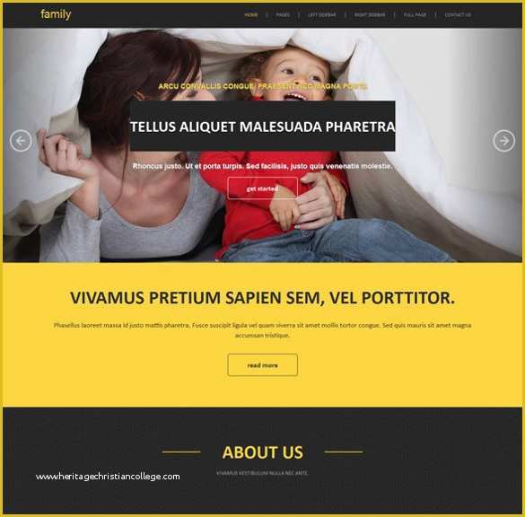 Free Family Website Templates Download Of 28 Family Website themes & Templates