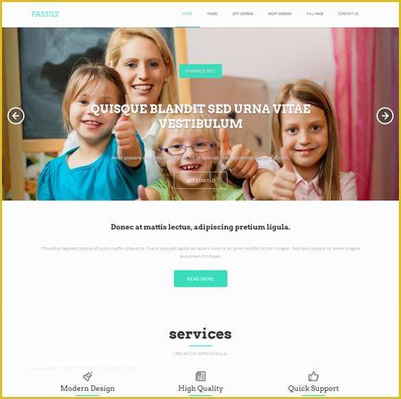 Free Family Website Templates Download Of 28 Family Website themes & Templates