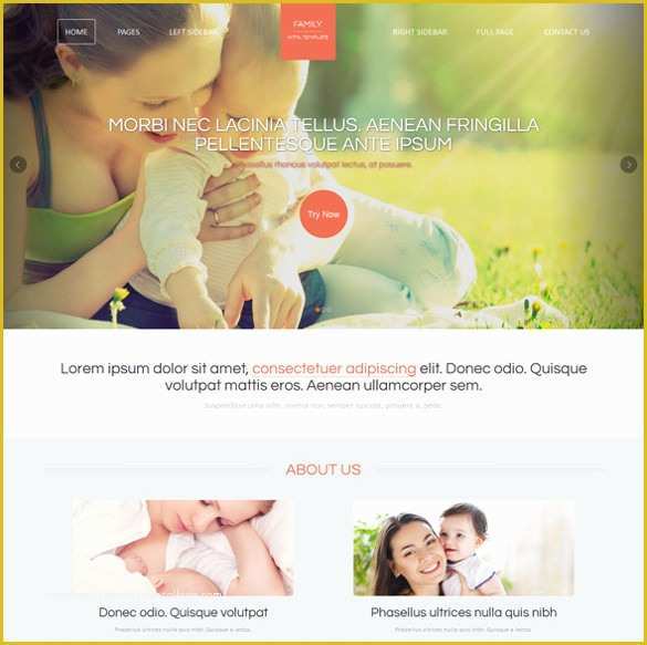 Free Family Website Templates Download Of 28 Family Website themes &amp; Templates