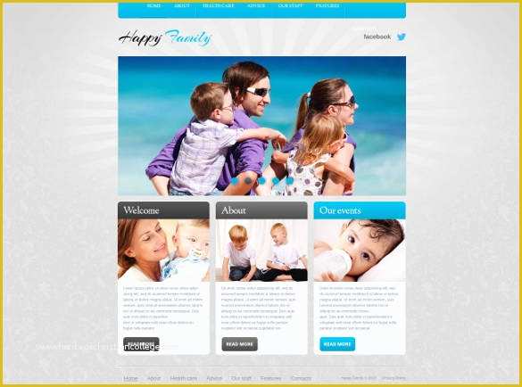 Free Family Website Templates Download Of 28 Family Website themes & Templates