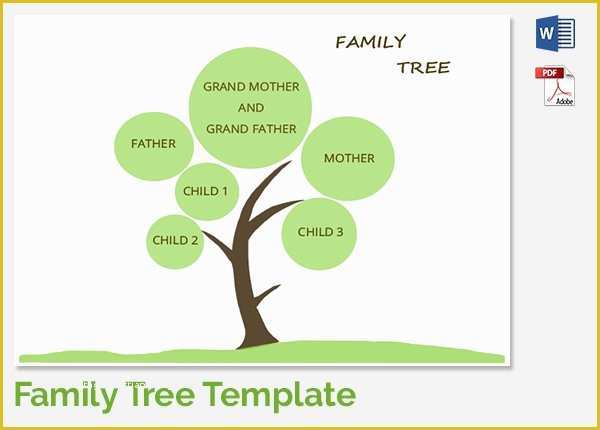 Free Family Website Templates Download Of Family Tree Template 37 Free Printable Word Excel Pdf