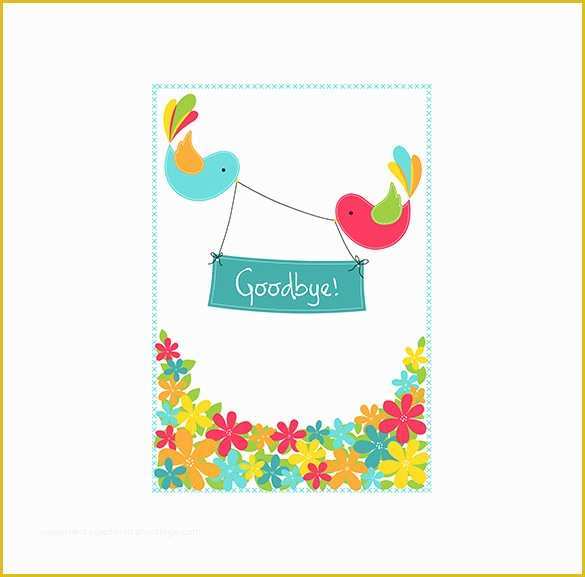 Free Farewell Invitation Templates Of 13 Farewell Card Templates Psd Ai