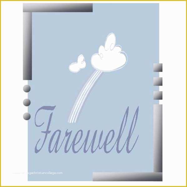 Free Farewell Invitation Templates Of 8 Best Of Printable Goodbye Card Template Free