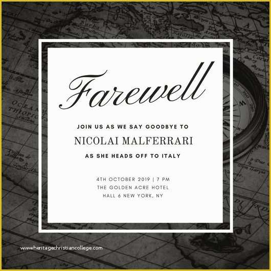 Free Farewell Invitation Templates Of Customize 3 999 Farewell Party Invitation Templates