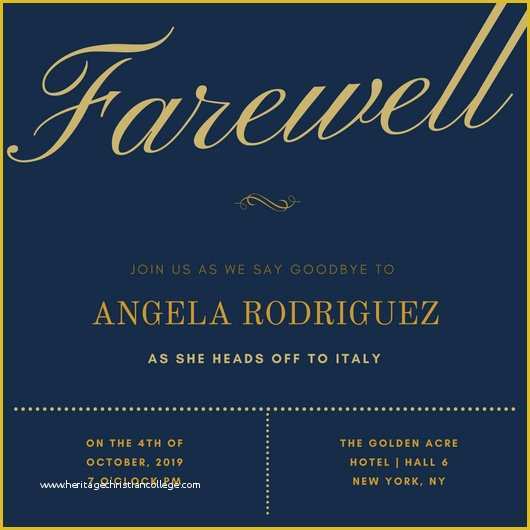 Free Farewell Invitation Templates Of Customize 3 999 Farewell Party Invitation Templates