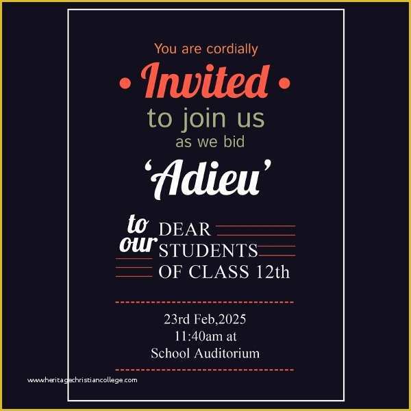 Free Farewell Invitation Templates Of Farewell Party Invitation Template 29 Free Psd format