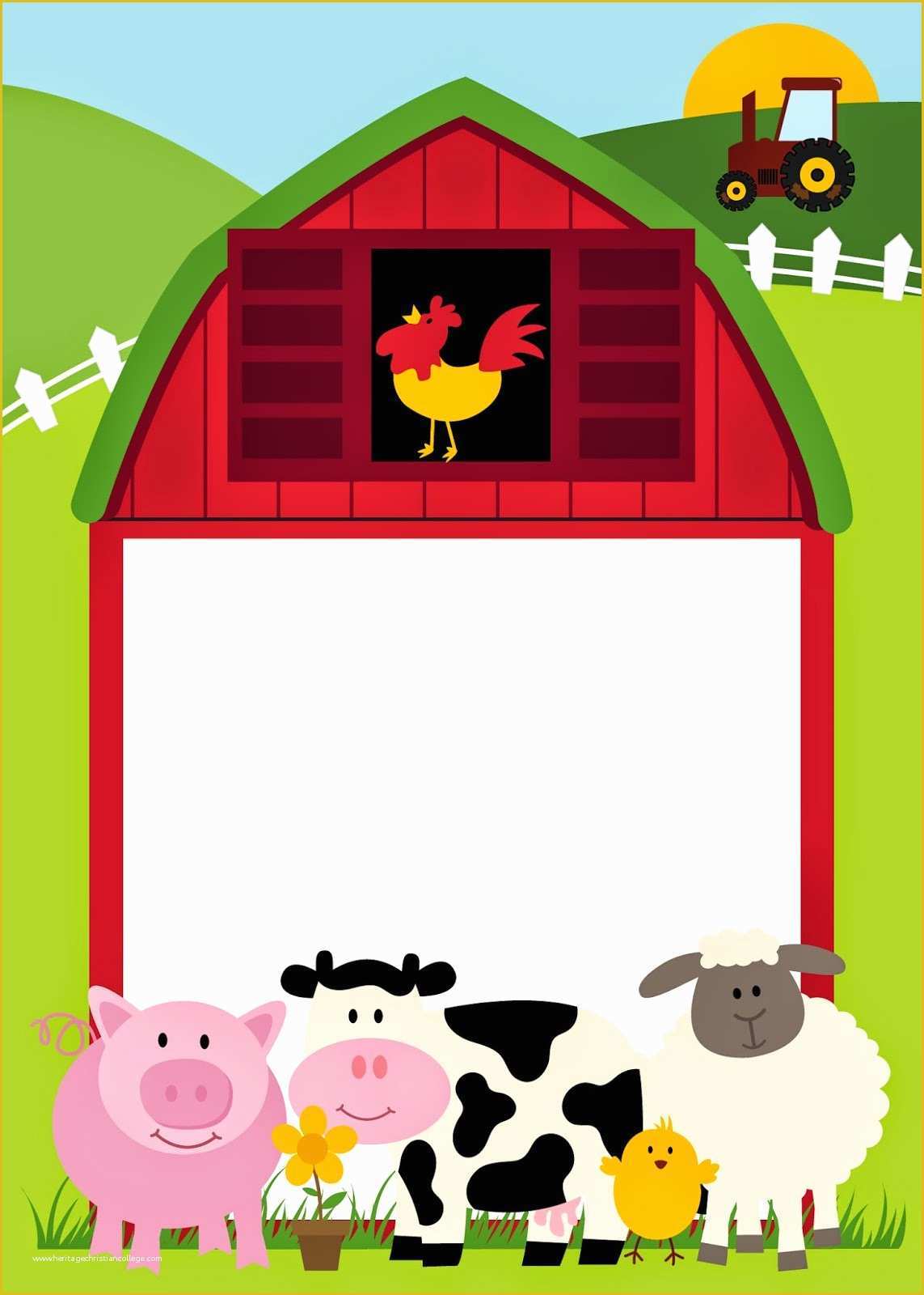 Free Farm Birthday Invitation Templates Of Barn Clipart Party Pencil and In Color Barn Clipart Party