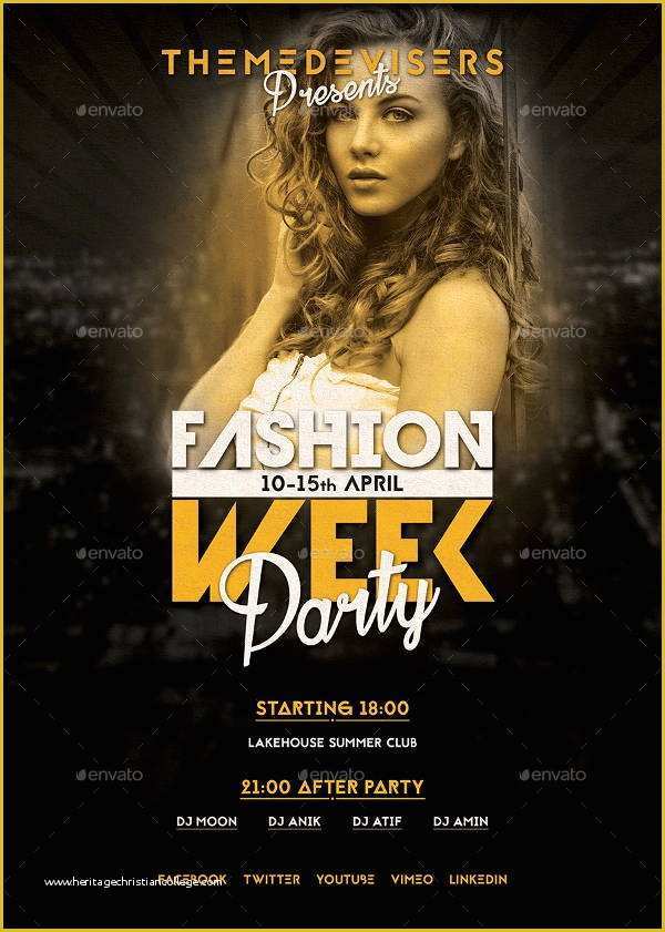 Free Fashion Show Flyer Template Of Fashion Show Flyer Bing Images