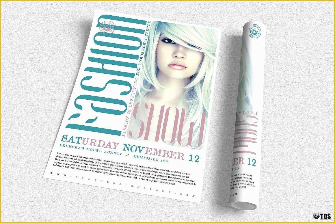 Free Fashion Show Flyer Template Of Fashion Show Flyer Template V2