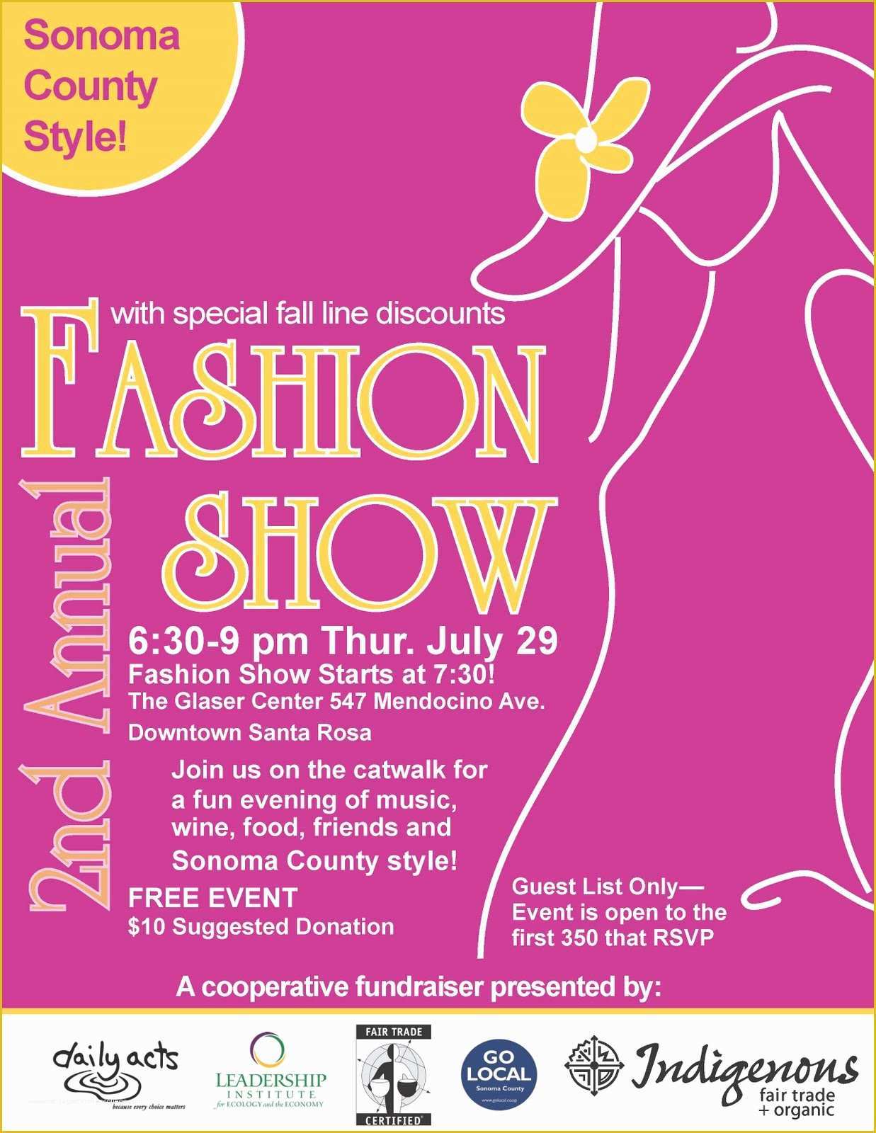Free Fashion Show Flyer Template Of Fashion Show Flyers Samples Related Keywords Fashion