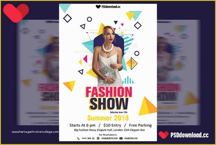 Free Fashion Show Flyer Template Of [get Free] Fashion Show Flyer Template