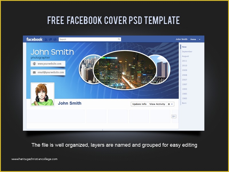 Free Fb Cover Templates Of Free Cover Psd Template by Xara24 On Deviantart
