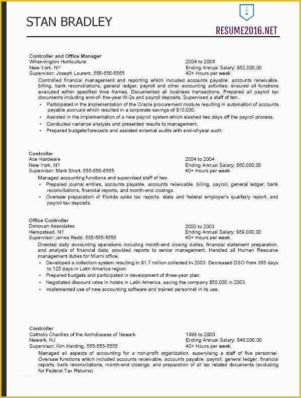 Free Federal Resume Template Of Federal Resume format 2016 How to A Job