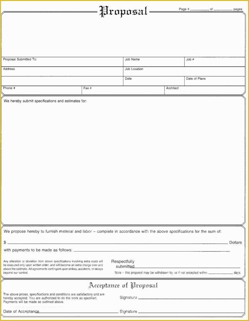 Free Fence Contract Template Of Fence Estimate Template andsing Estimator Chain Invoice