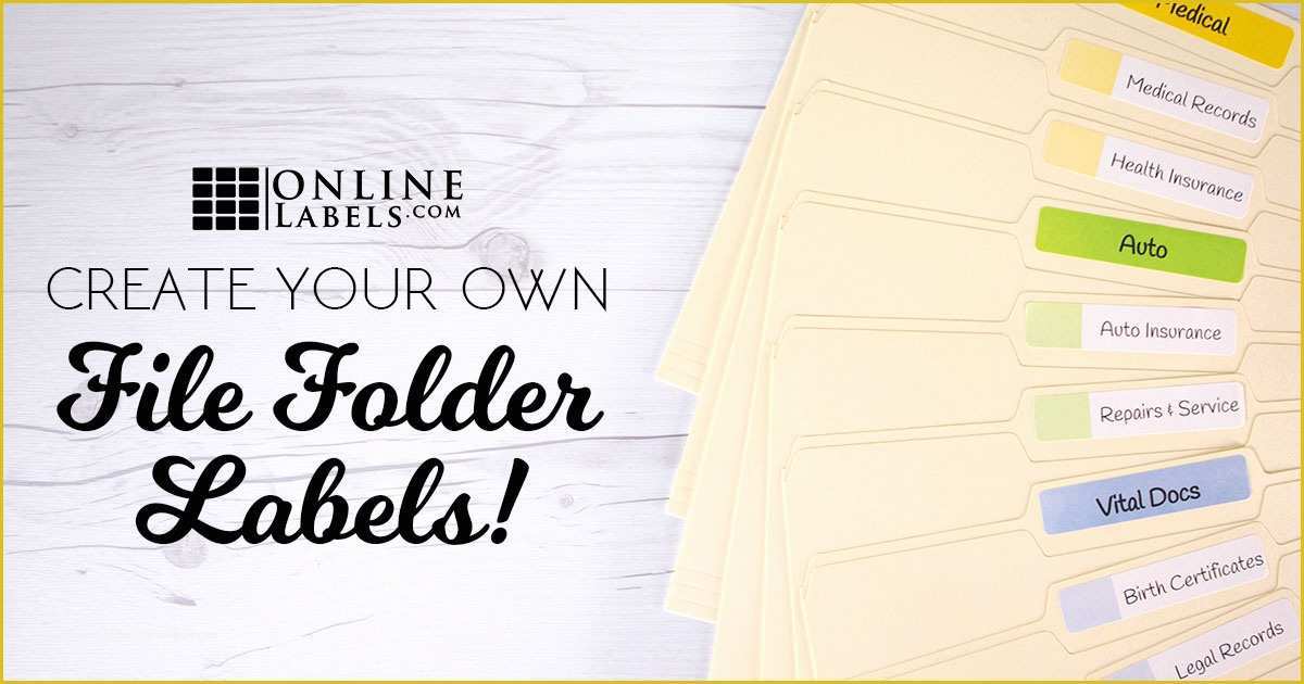 Free File Folder Labels Template Of 3 Ways to Create Your Own File Folder Labels