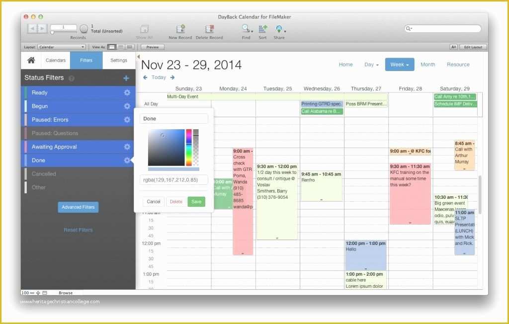 Free Filemaker Templates Of Filemaker Pro Calendar Template Free