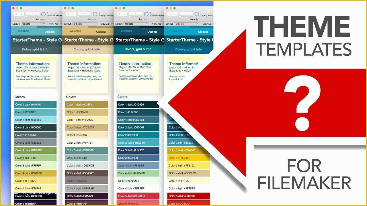 Free Filemaker Templates Of Filemaker themes & Layout Templates