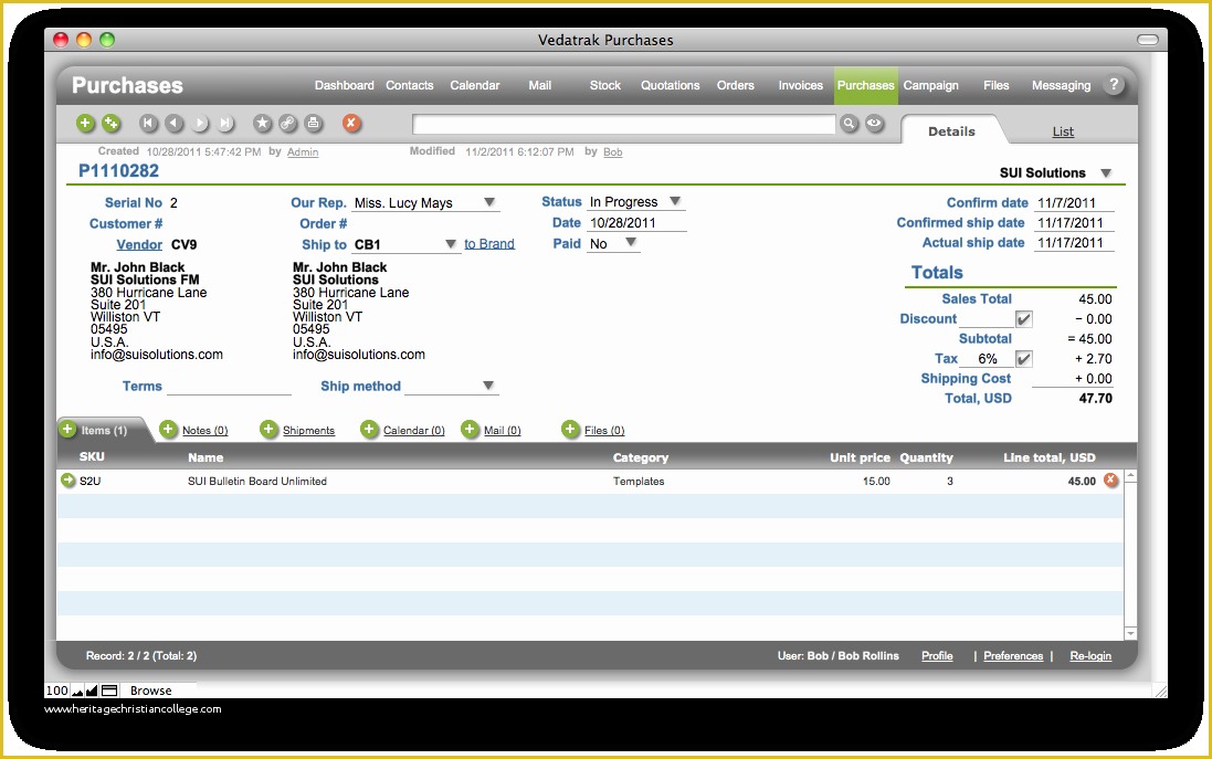Free Filemaker Templates Of Purchases Sui solutions Filemaker Templates