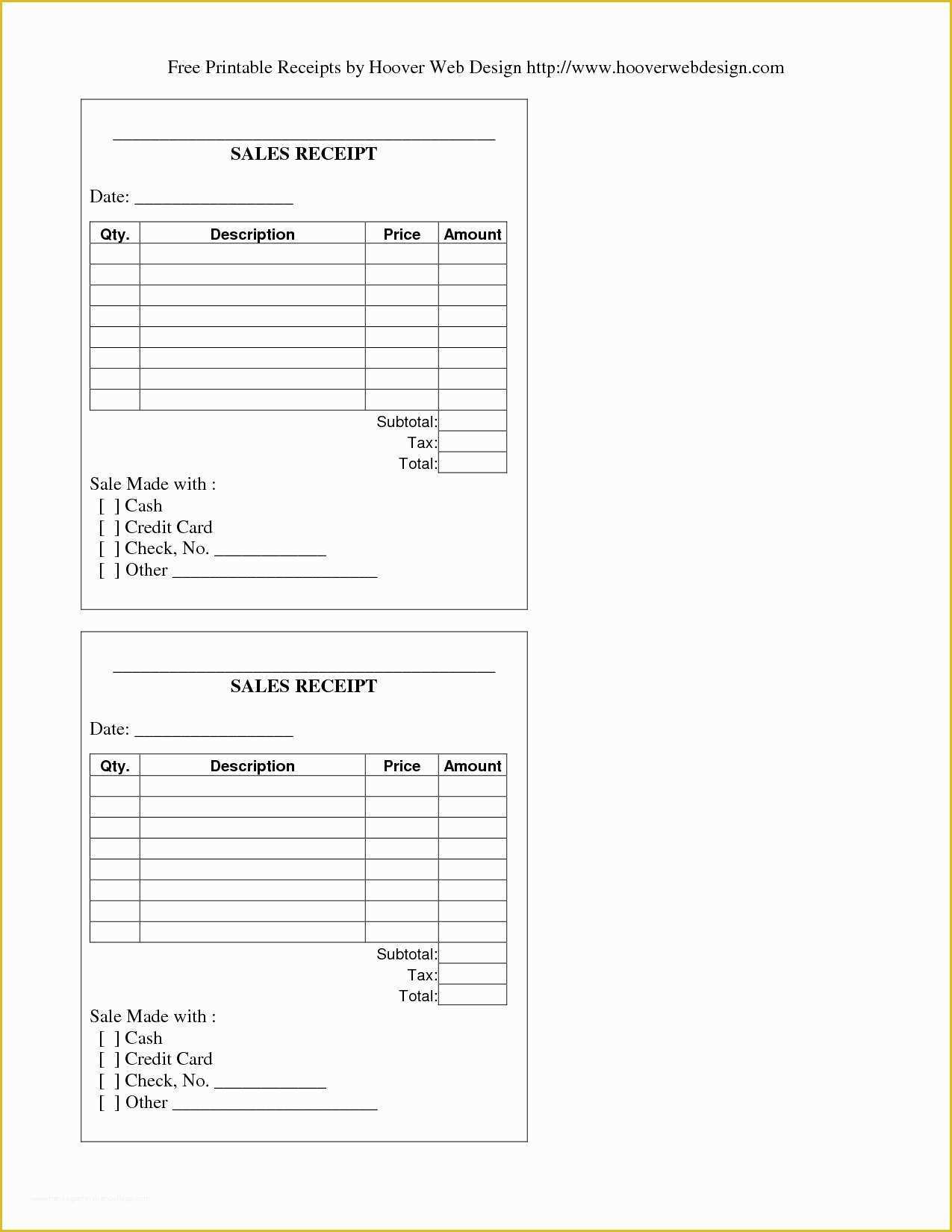 Free Fillable Cash Receipt Template Of Printable Rent Receipt Heritagechristiancollege
