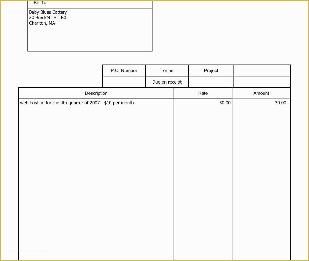 Free Fillable Commercial Invoice Template Of Fillable Invoice Template Mercial Excel Sample Resume