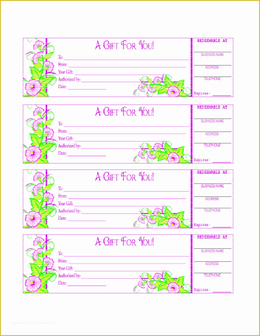 Free Fillable form Templates Of 2018 Gift Certificate form Fillable Printable Pdf
