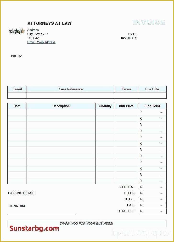 Free Fillable form Templates Of 28 Fillable Invoice Template Free