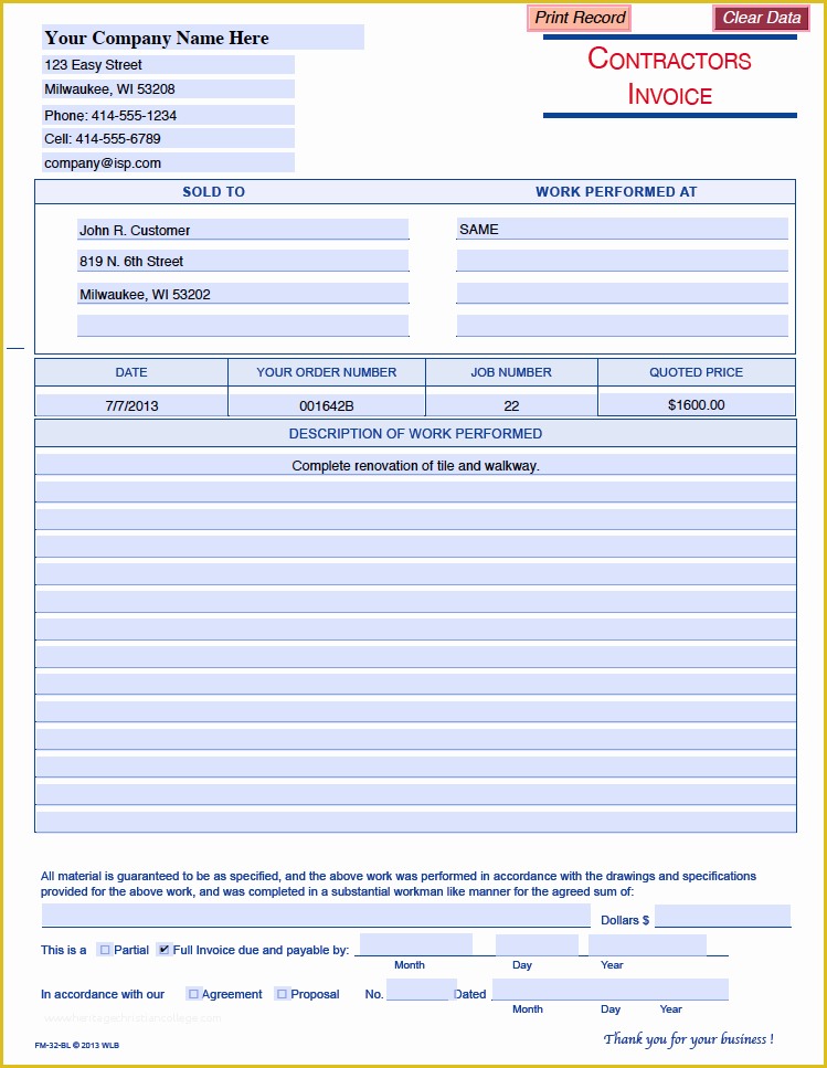 Free Fillable form Templates Of Free Fillable Proposal forms