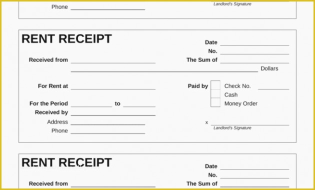 Free Fillable Receipt Template Of 14 Things You Probably