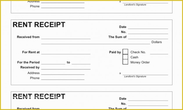 Free Fillable Receipt Template Of House Rent Receipt format India In E Tax – thevillas
