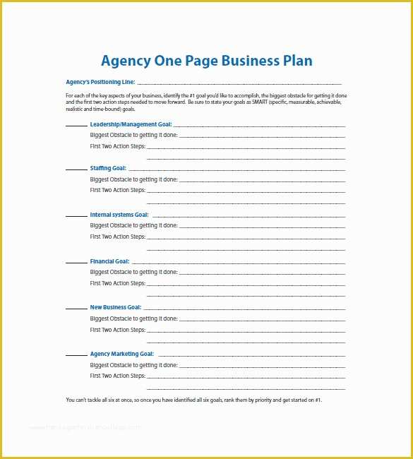 Free Financial Business Plan Template Of E Page Business Plan Template 12 Free Word Excel Pdf