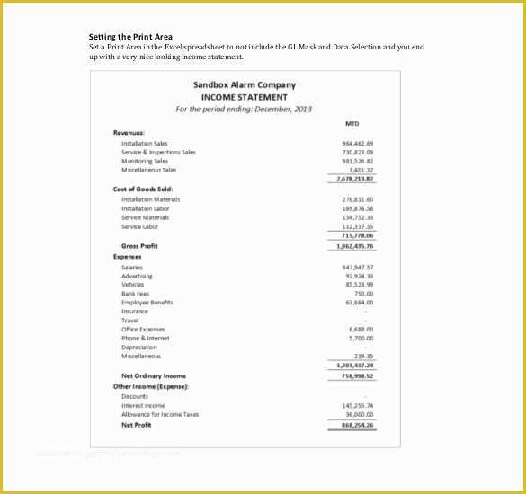 53 Free Financial Report Template