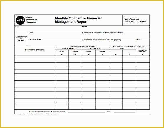 Free Financial Report Template Of 8 Monthly Report format Template Editable