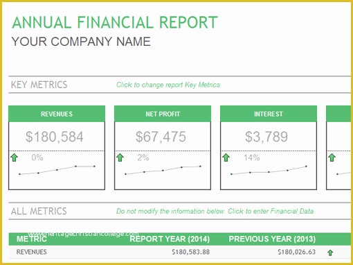 Free Financial Report Template Of Annual Financial Report Templates Fice