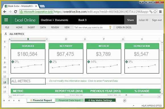 Free Financial Report Template Of Free Financial Report Templates for Excel