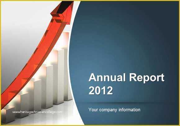Free Financial Report Template Of How to Make An Annual Report Using Powerpoint Templates