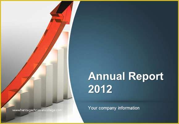 Free Financial Report Template Of How to Make An Annual Report Using Powerpoint Templates
