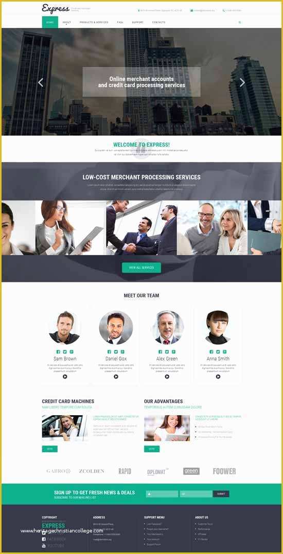 Free Financial Website Templates Of 50 Best Financial Website Templates Free & Premium