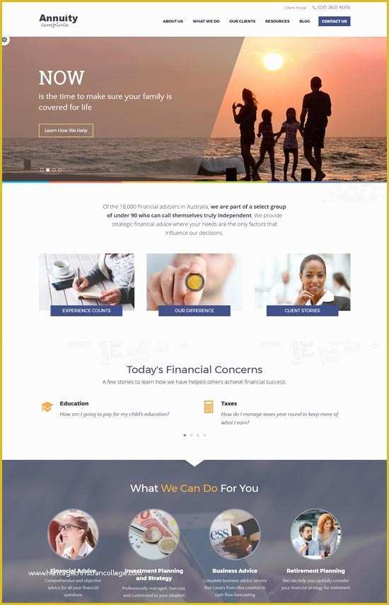 Free Financial Website Templates Of 50 Best Financial Website Templates Free &amp; Premium