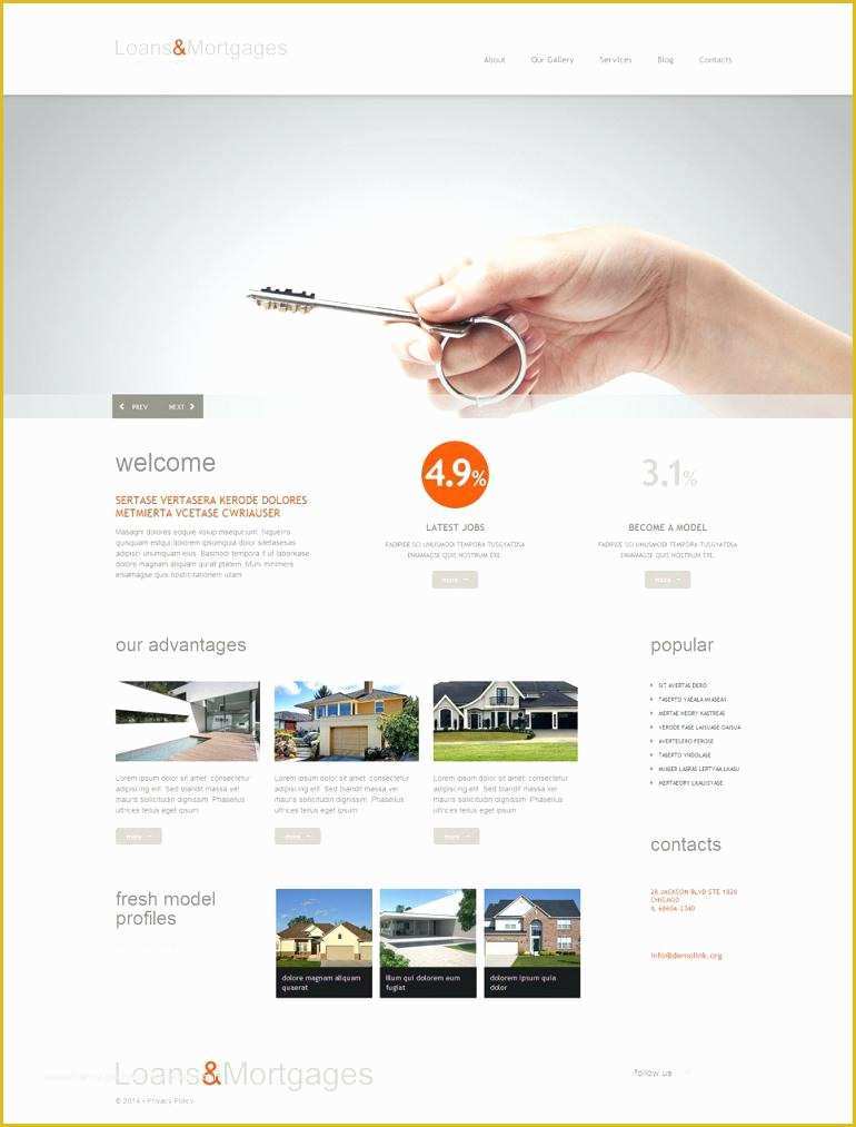 Free Financial Website Templates Of Finance Pany Website Template – Hitechno