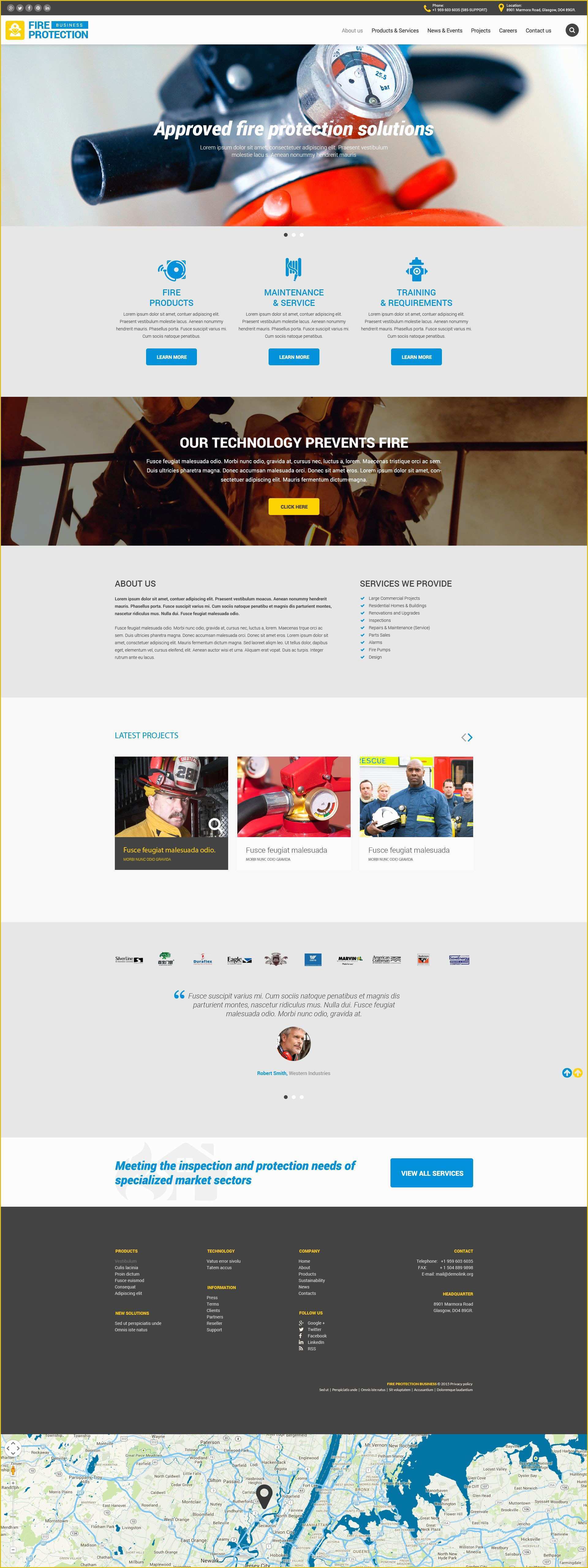 Free Fire Department Website Templates Of Fire Department Website Template