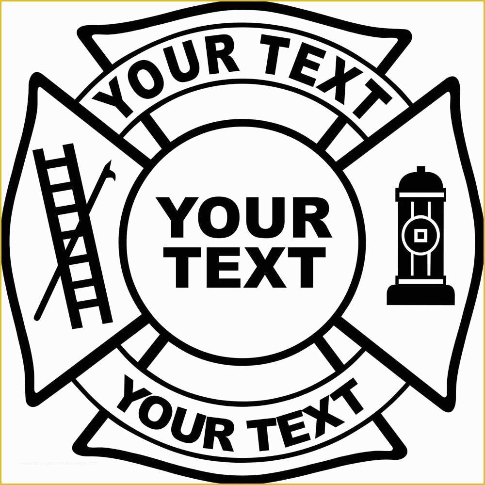 Free Fire Department Website Templates Of Firefighter Emblem Templates Clipart