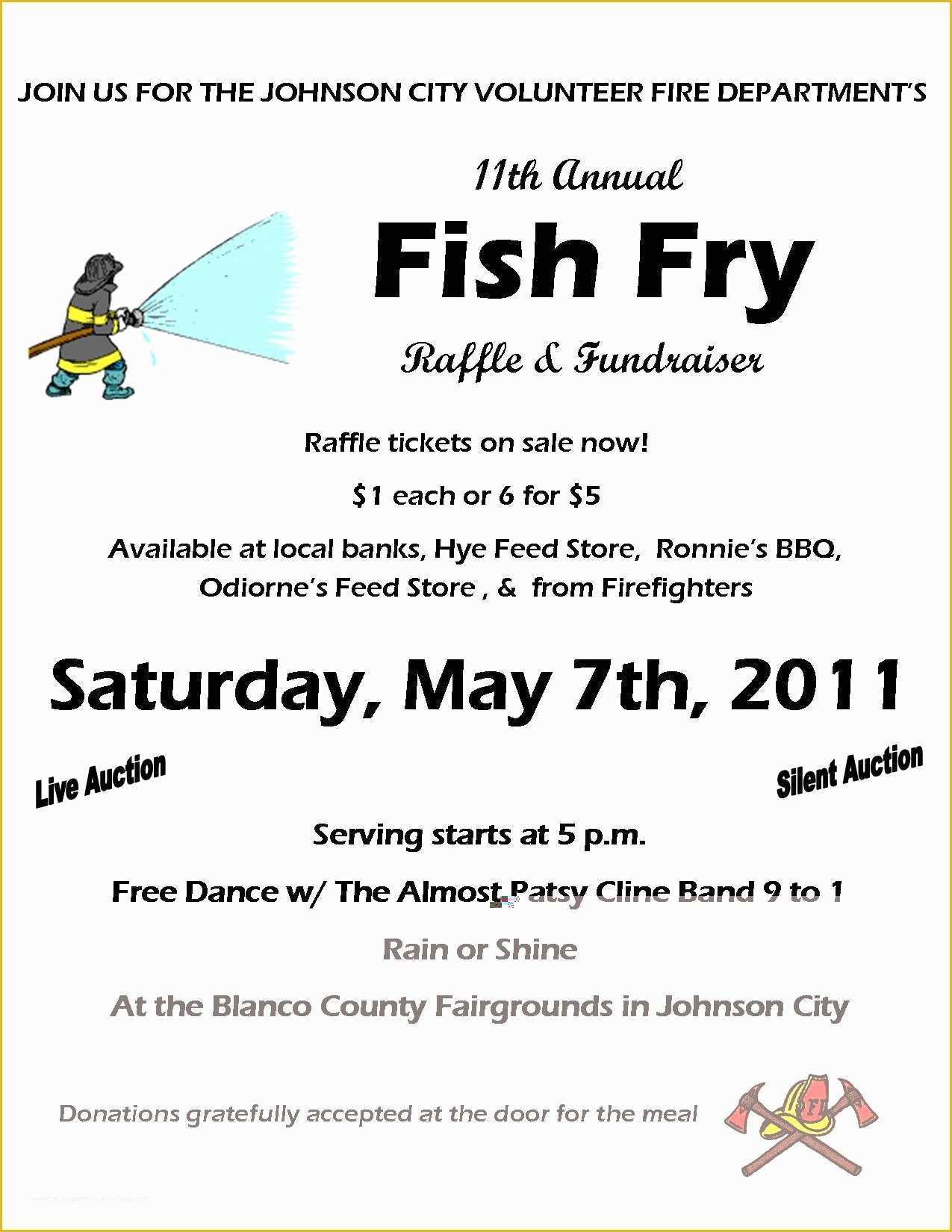 Free Fish Fry Flyer Template Of 2011 Fish Fry Flyer Jcvfd