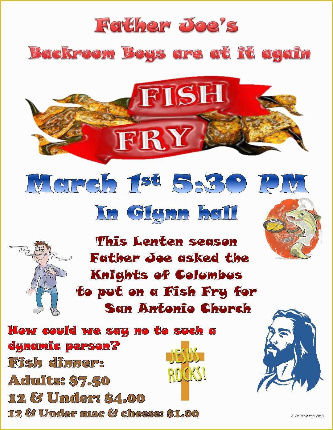 Free Fish Fry Flyer Template Of Fish Fry Council 9195 – Knights Of Columbus orange Co Ca