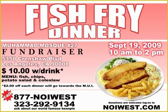 Free Fish Fry Flyer Template Of Fish Fry Flyer Powerpoint Template Bountrfo