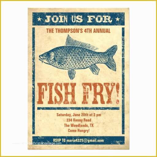 Free Fish Fry Flyer Template Of Fish Fry Flyer Powerpoint Template I and Marketing P