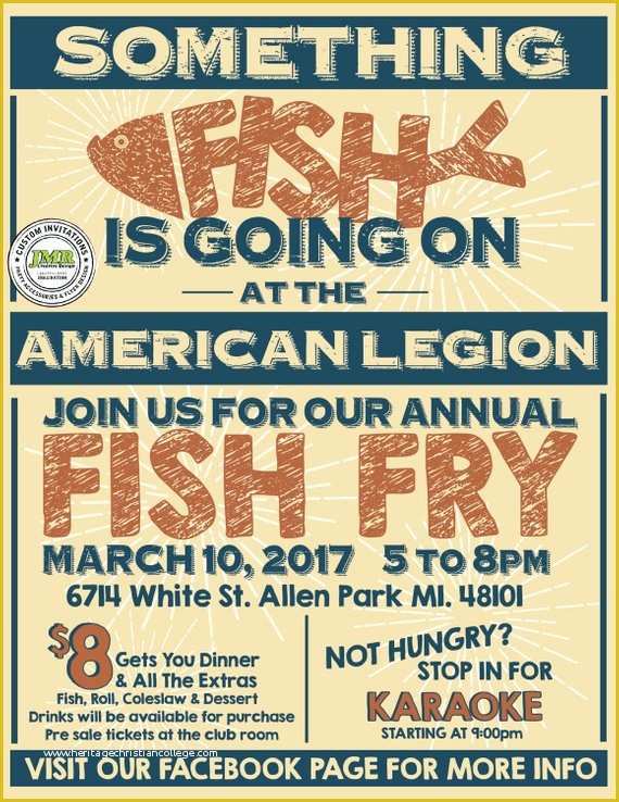 Free Fish Fry Flyer Template Of Fish Fry Fundraiser Flyer something Fish is Going Flyer