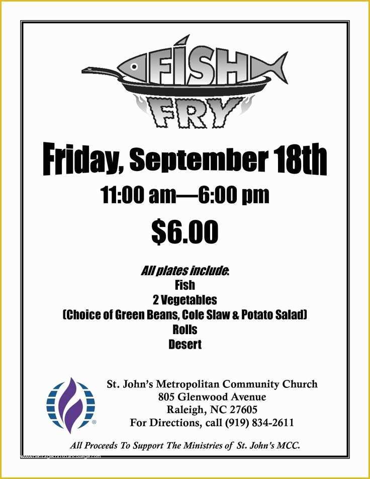 Free Fish Fry Flyer Template Of Free Fish Fry Flyer Templates Fish Fry Poster