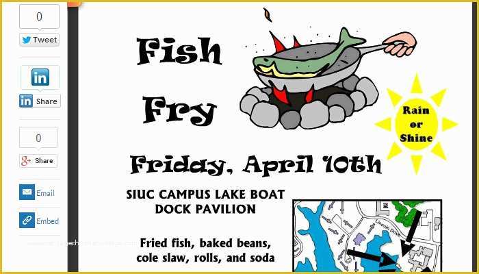 Free Fish Fry Flyer Template Of Free Fish Fry Invitations