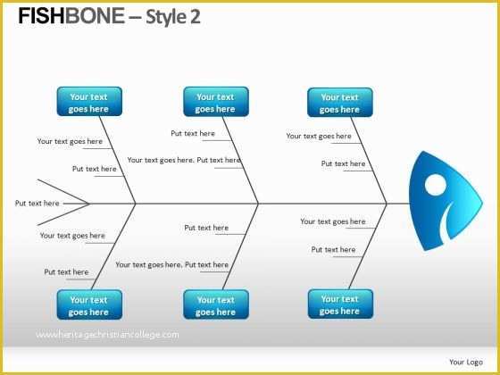 Free Fishbone Diagram Template Powerpoint Of Diagram Fishbone Ppt Tigaanito